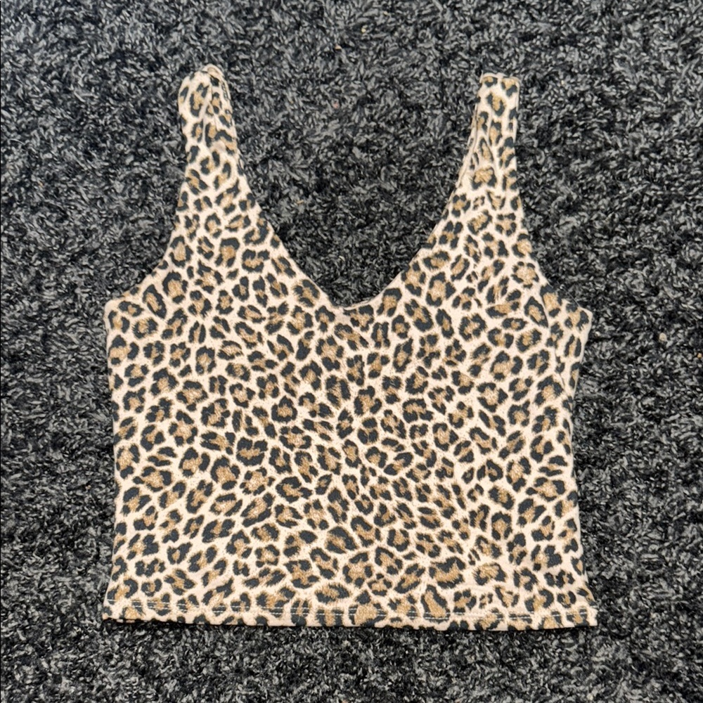 Leopard Print Women's Top